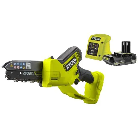 ONE+ RY18PSX15A-120 Ryobi Grensåg med batteri och laddare Rabatt
